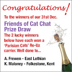 friends of cat chat draw winners