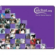 Mouse Mat - Cat Chat Design