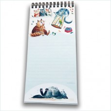 Happy Cats Magnetic Shopping List