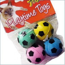 Sponge Footballs (pack of 4)