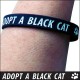 Wristband - Adopt a Black Cat